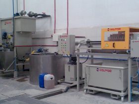 Construction de machines industrielles – Décanteurs