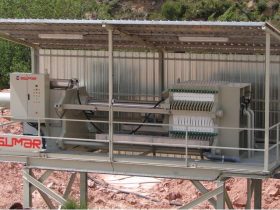 Construction of industrial machinery – filter presses