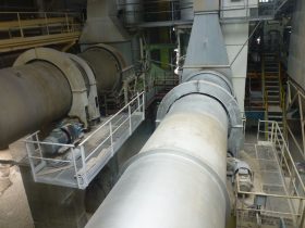 Construcción de maquinaria industrial - Secadero rotativo