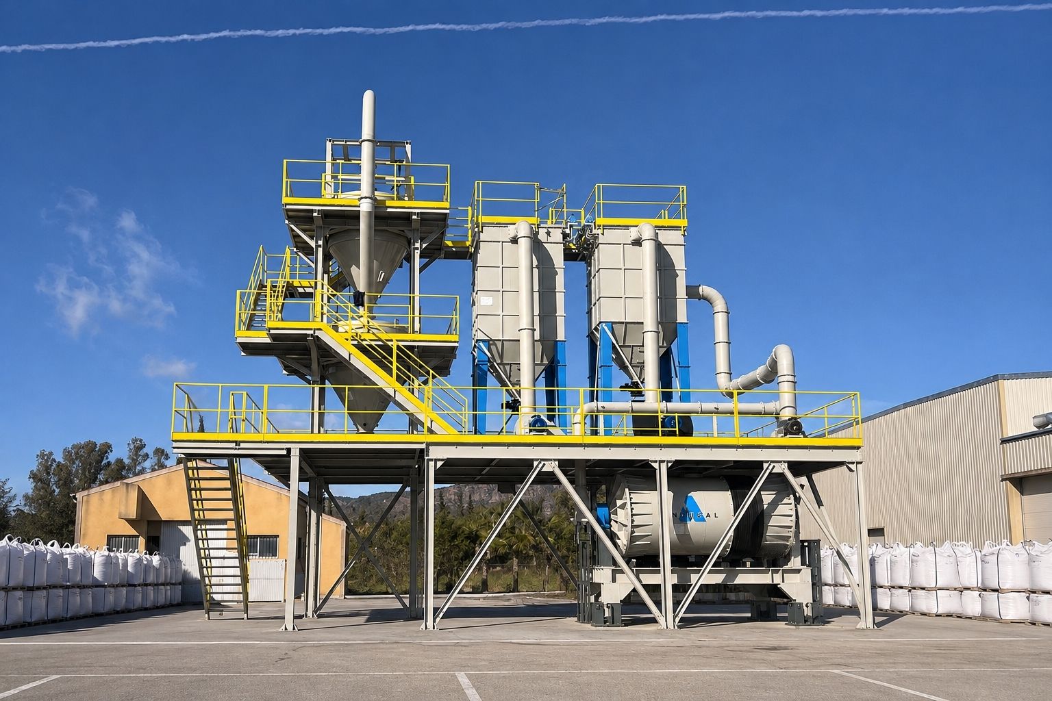 Características técnicas de los molinos